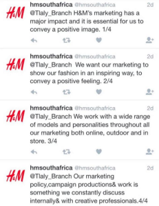 H&M's Reply